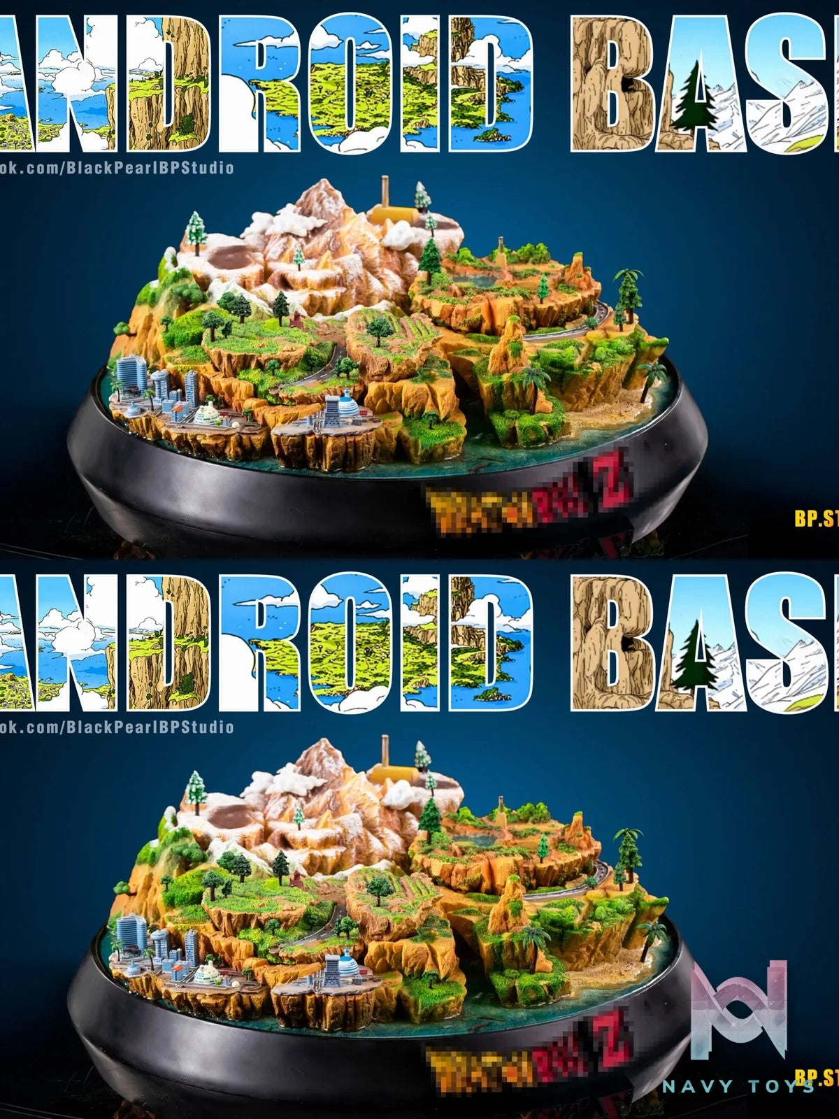 Androids Saga Combination Base - Dragon Ball - BP Studio resin statue Bp Studio anime figure