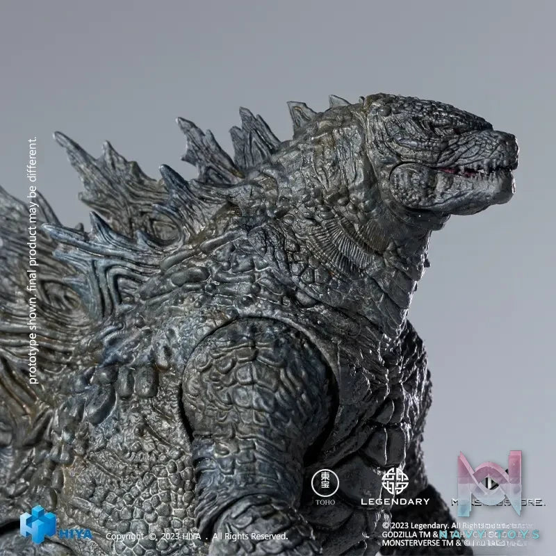 HIYA Studio – Exquisite Basic Series None Scale 7 Inch GODZILLA VS KONG Godzilla Action Figure (Updated Version) EBG0061