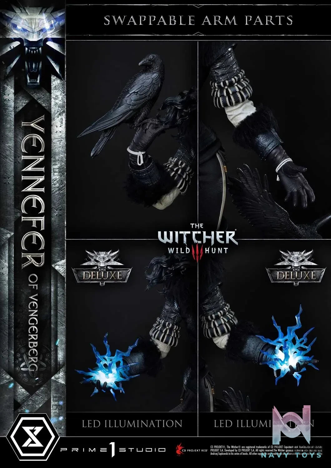 Prime 1 Studio – Museum Masterline The Witcher 3: Wild Hunt Yennefer MMW3-02 MMW3-02DXS (Licensed)
