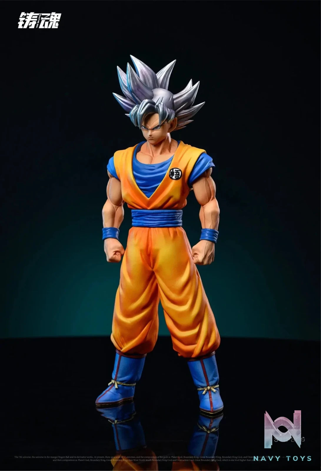 Sculpting Soul Studio - Super Warriors of Universe 7 (Goku, Vegeta, Gohan, Piccolo, Broly) resin statue Navy Toys anime figure