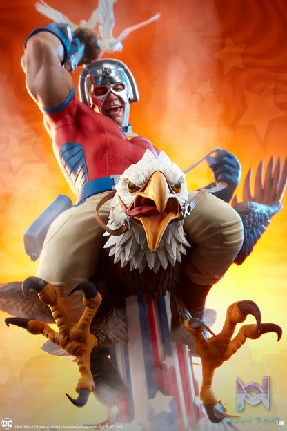 Sideshow Collectibles – Suicide Squad Peacemaker Eat Peace Statue (Licensed)