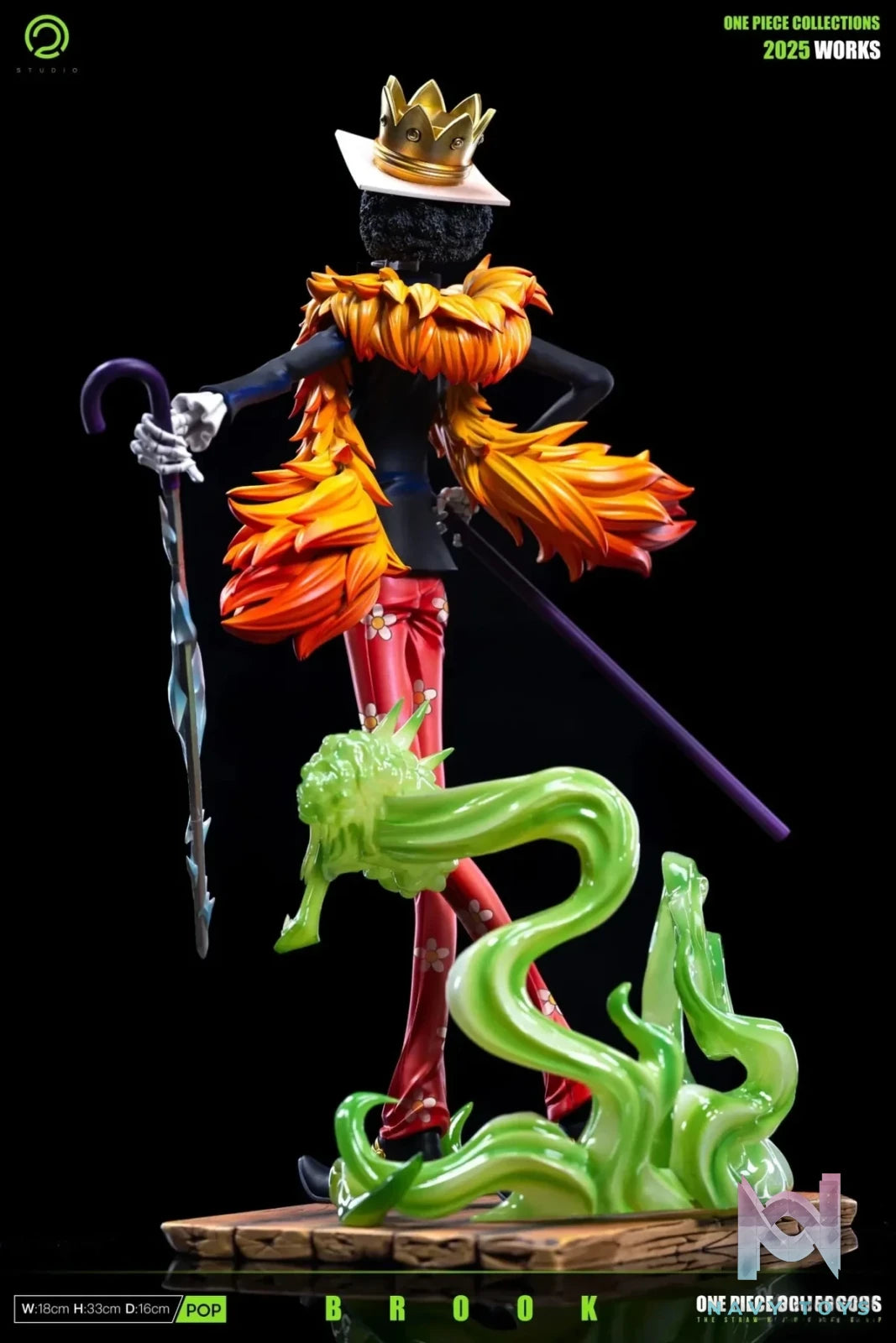 C2 Studio - One Piece Straw Hat Pirates 5 Brook resin statue Navy Toys anime figure