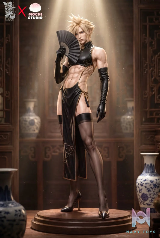 MOCHI Studio X Floating Light Studio – Cheongsam Handsome Man Cosplay Series 001 Cloud Strife X 002 Sephiroth Final Fantasy