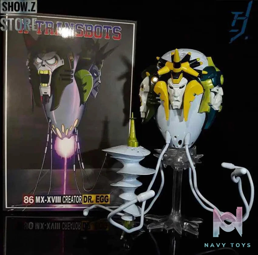 X-Transbots Studio – MX-18E Dr. Egg Quintesson Transformers