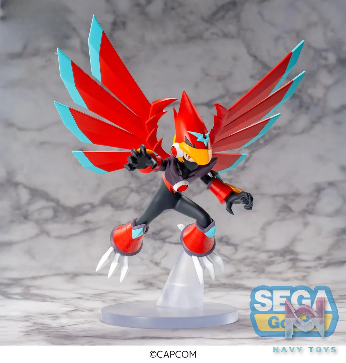 SEGA – Luminasta “Mega Man Battle Network” -Mega Man- Falzar Beast (Licensed)