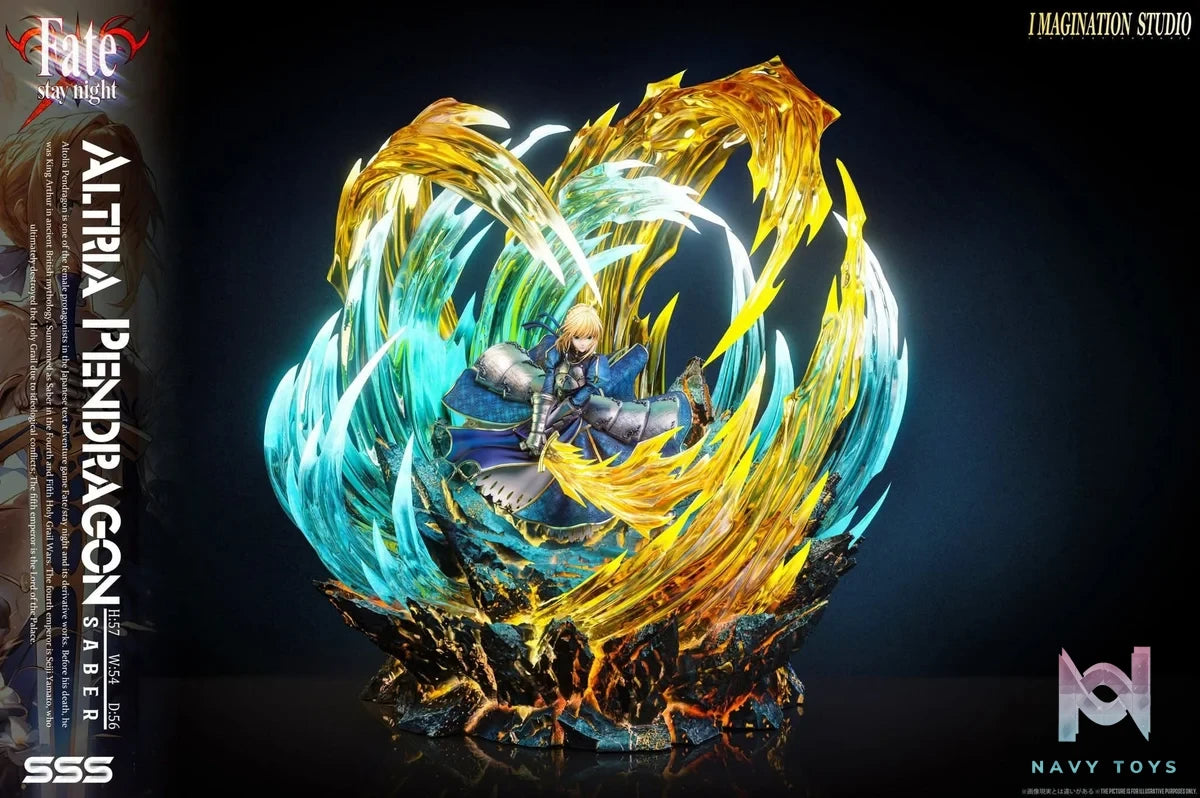 Artoria Pendragon resin statue Imagination Studio anime figure