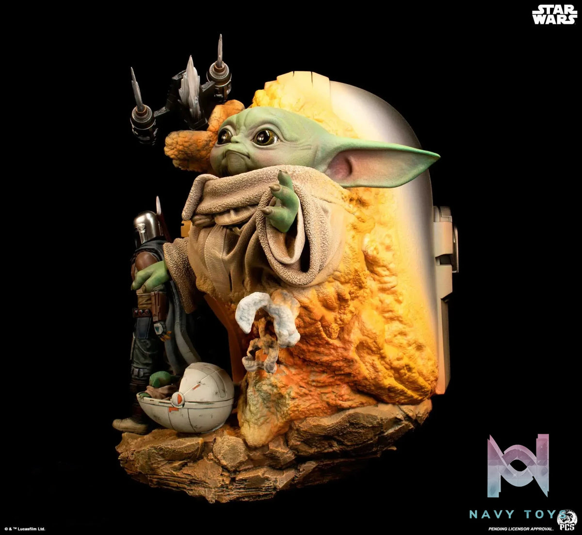 Premium Collectibles Studio – The Mandalorian – Fine Art Bust (Licensed)