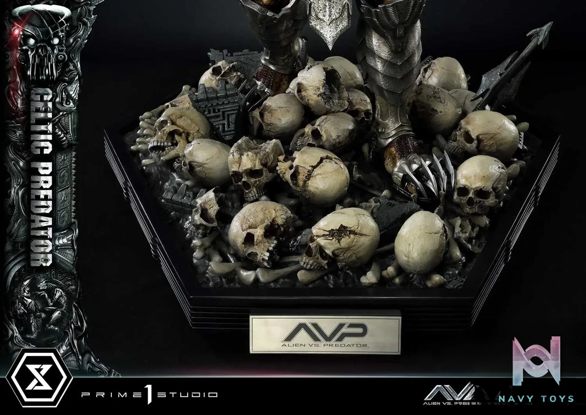 Prime 1 Studio Museum Masterline Alien vs. Predator Celtic Predator MMPR-05 MMPR-05S