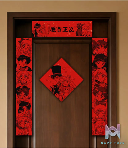 Wonder Things Studio – Sailor Moon Love and Justice Spring Festival Couplets Sailor Moon