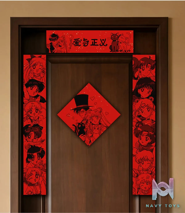 Wonder Things Studio – Sailor Moon Love and Justice Spring Festival Couplets Sailor Moon
