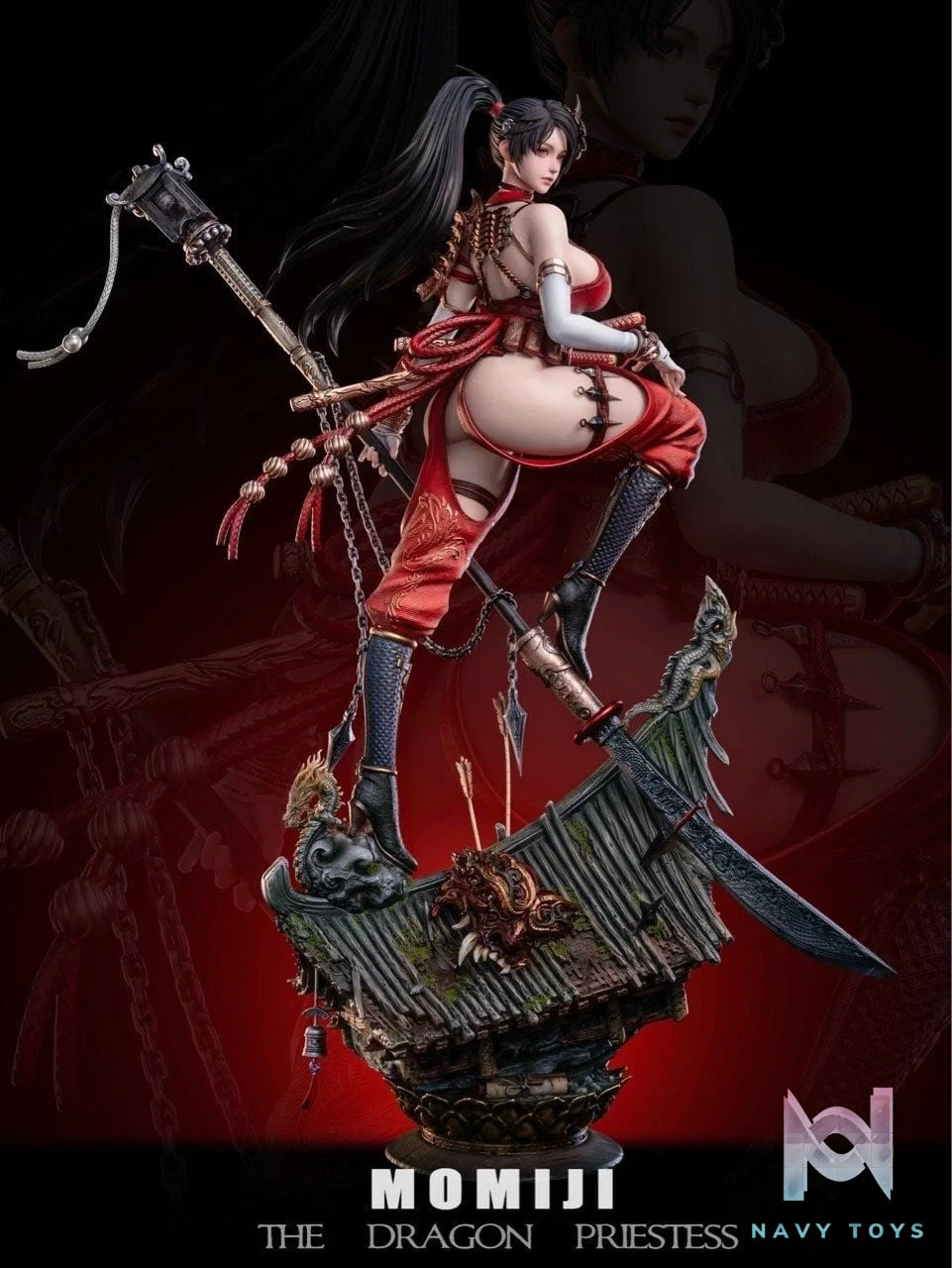 The Dragon Priestess Momiji - Ninja Gaide - PA Create Studio resin statue PA Create Studio anime figure