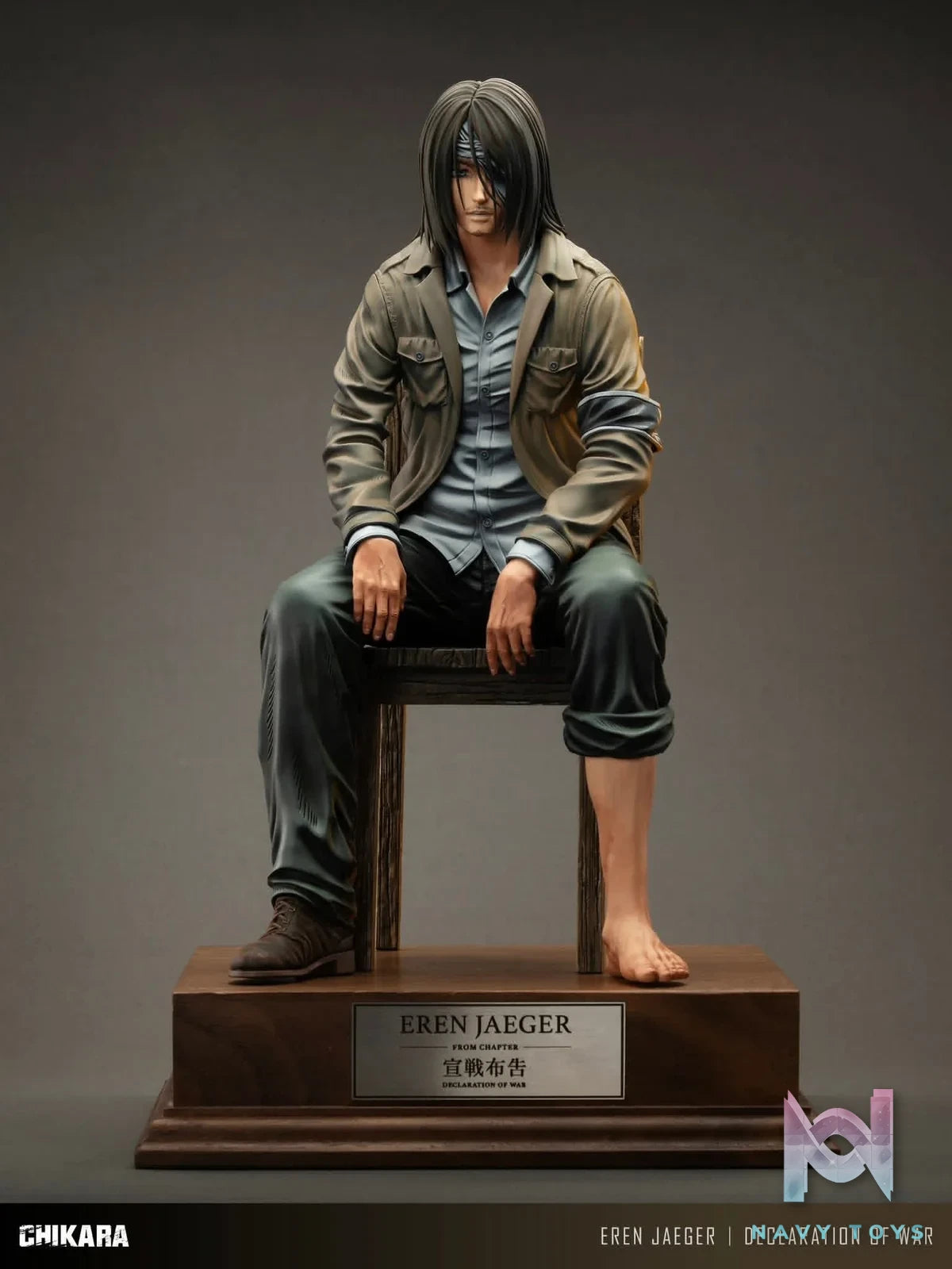 Eren Yeager resin statue Chikara Studio anime figure