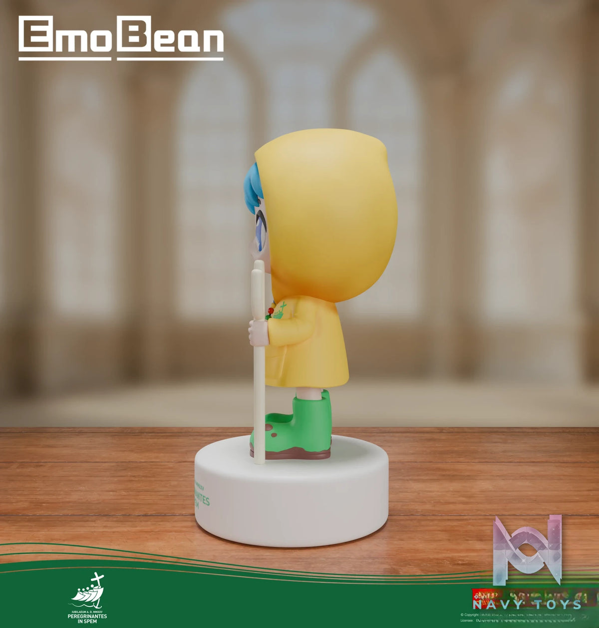 EmoBean – Mascot for Expo 2025: Vatican Doll LUCE (Licensed)