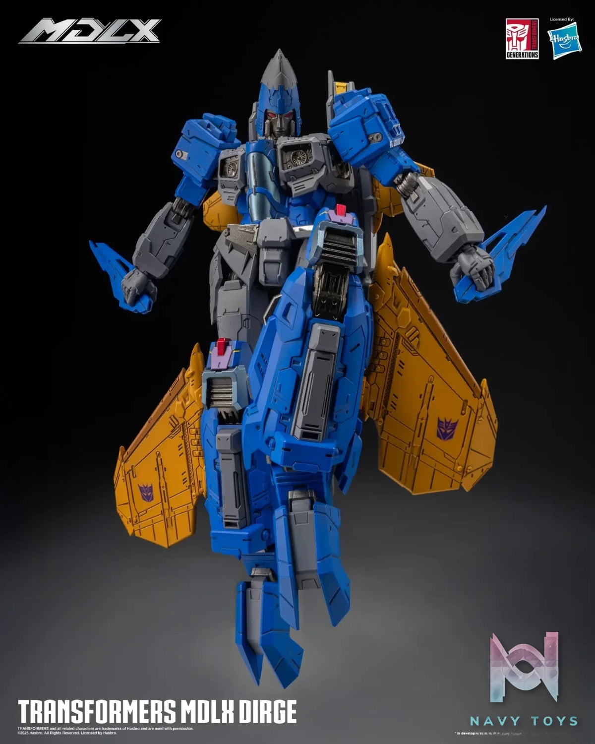 Threezero – Transformers Decepticon-MDLX Elegy #3Z0888 (Licensed)