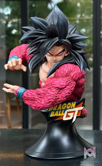 Ru Yun Studio – Super Saiyan 4 Goku Vegeta Bust