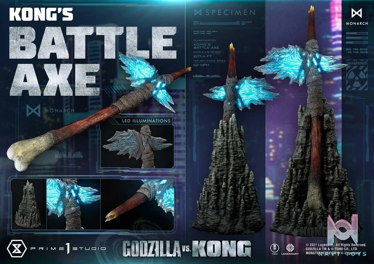 Kong's Battle Axe - Godzilla vs Kong - Prime 1 Studio (LSGVK - 03) resin statue Prime 1 Studio anime figure