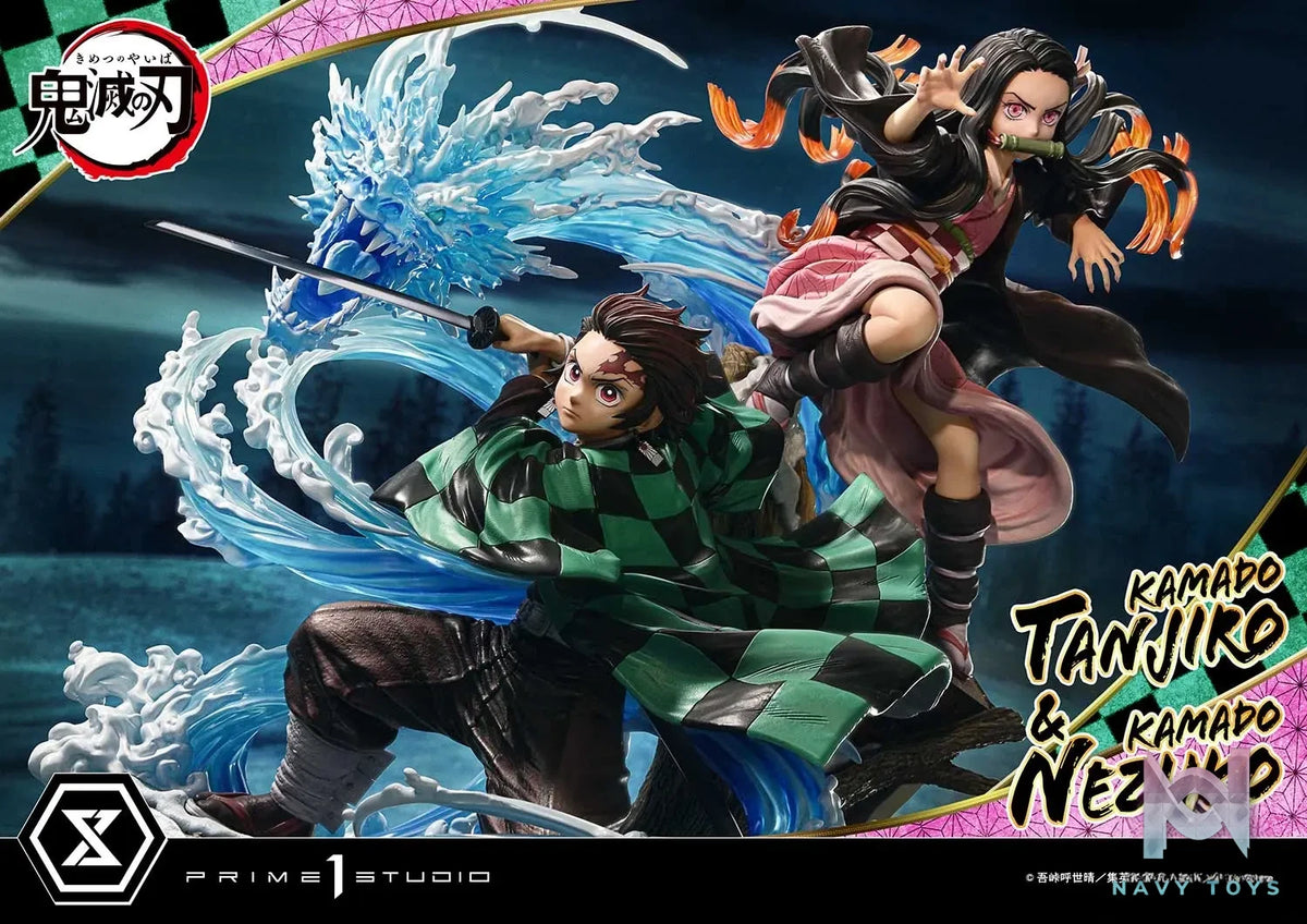 Prime 1 Studio – Demon Slayer: Kimetsu no Yaiba Kamado Tanjiro & Kamado Nezuko CMDSKY-01 CMDSKY-01UT CMDSKY-01UTS (Licensed)