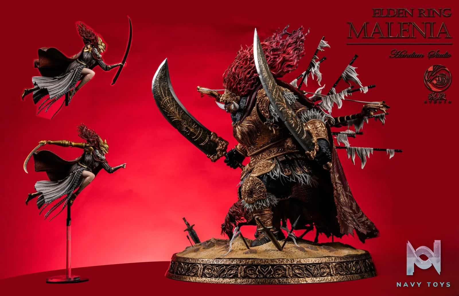 HunDian Studio – Elden Ring Starscourge Radahn VS Malenia
