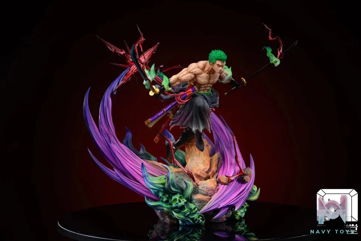 Model palace Studio - One Piece Roronoa Zoro resin statue Navy Toys anime figure