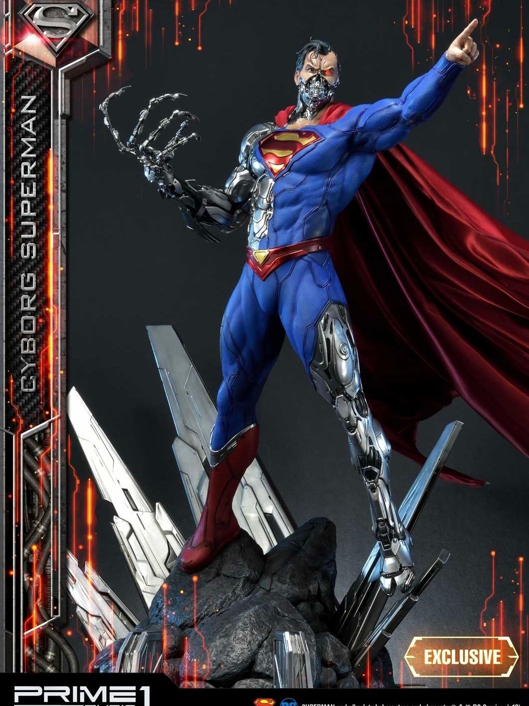 Cyborg Superman - Superman - Prime 1 Studio (MMDC - 32EX) resin statue Prime 1 Studio anime figure