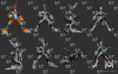 DT Studio – Digimon Flaremon