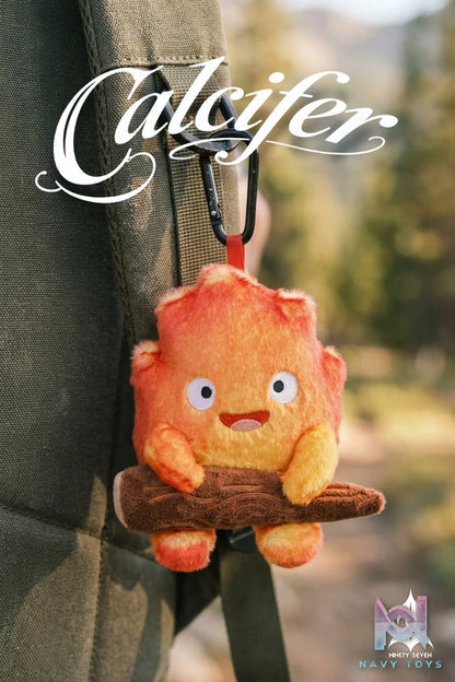 NINETY SEVEN Studio – Calcifer Plush Pendant Howl’s Moving Castle
