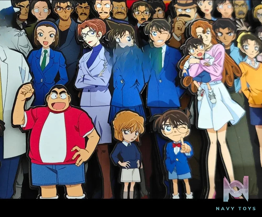 KALA HOME Studio – Detective Conan Multiple Characters #12 3D Decorative Painting Detective Conan