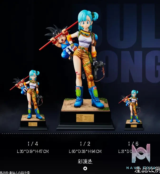 Infinite Studio – Dragon Ball Title page 40th Anniversary Series #2 Bulma & Goku