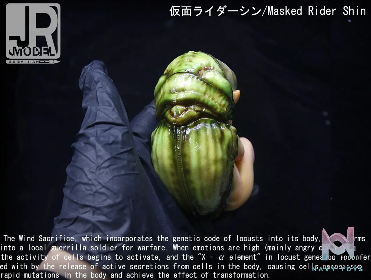 JRMODEL Studio – Kamen Rider Real Head Sculpture Fridge Magnet Series