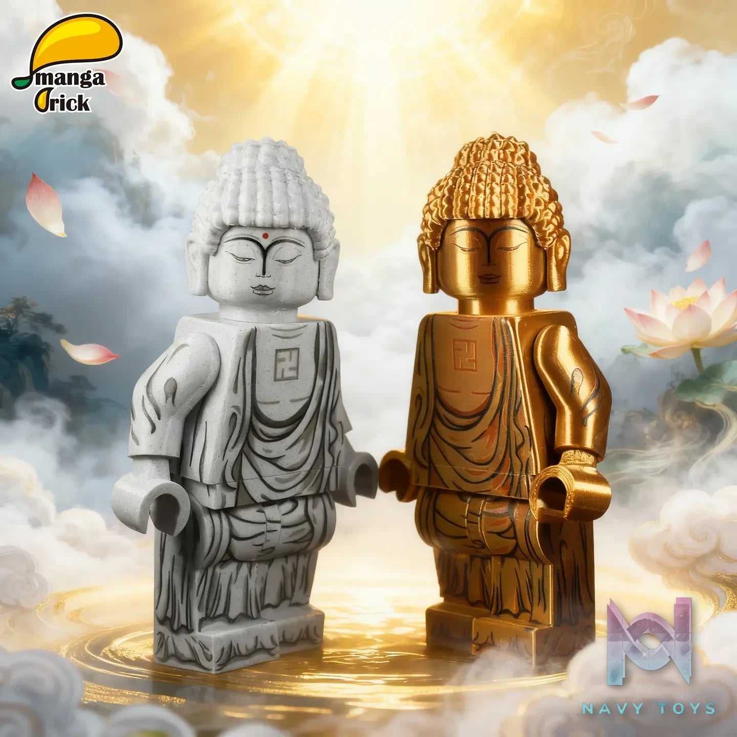 LEYILEBRICK Studio – Stone Buddha Original