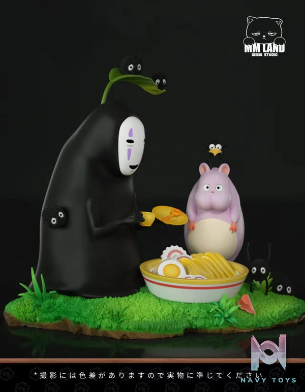 No Face and Boh's Picnic resin statue MMLAND Studio anime figure