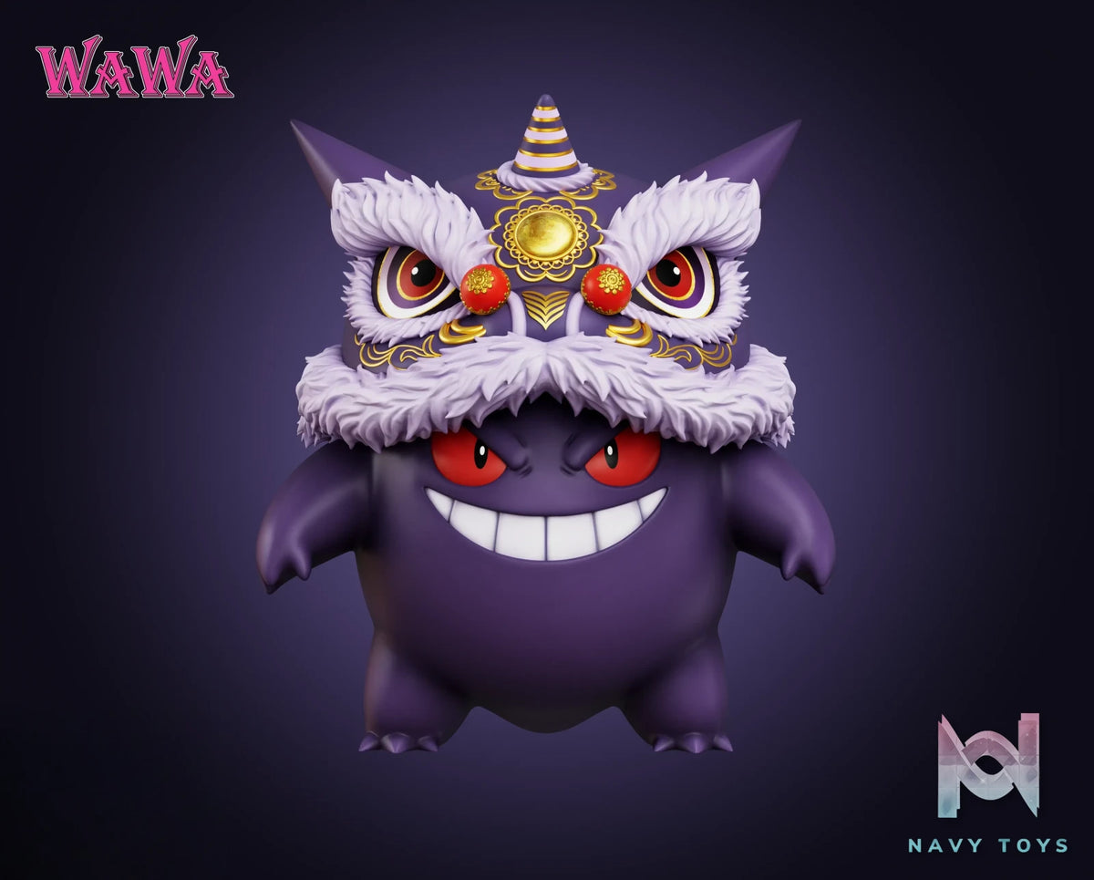 WAWA Studio – Gengar Lion Dance Pokémon