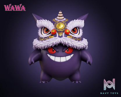 WAWA Studio – Gengar Lion Dance Pokémon