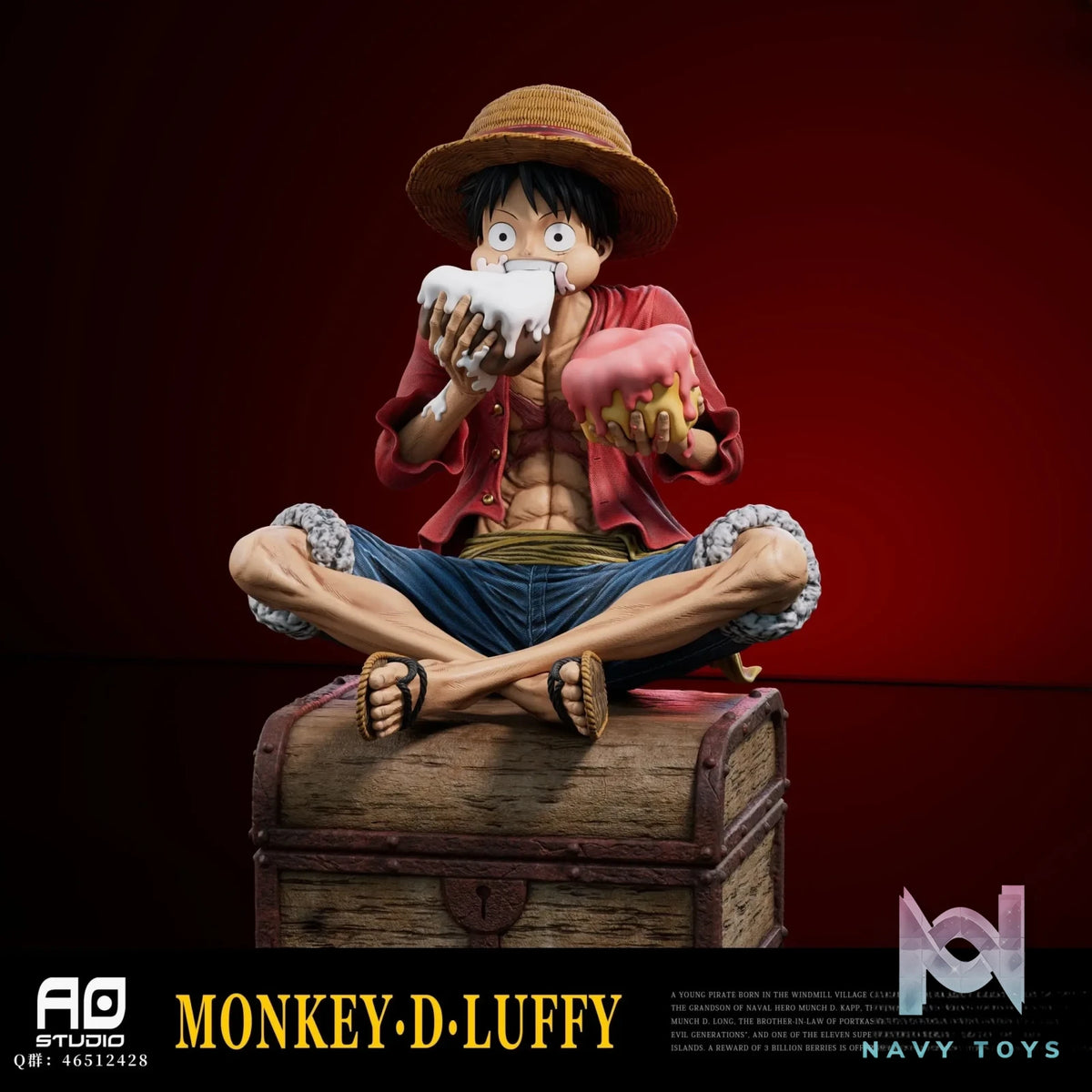 AO Studio – One Piece Three Pirate Brothers Resonance Series – Monkey D. Luffy