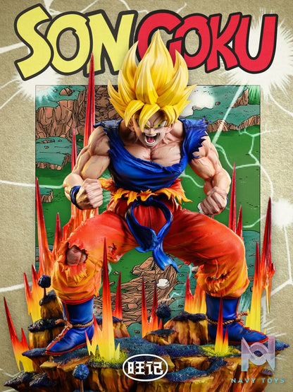 Wang Ji Studio – Dragon Ball First Super Saiyan Goku