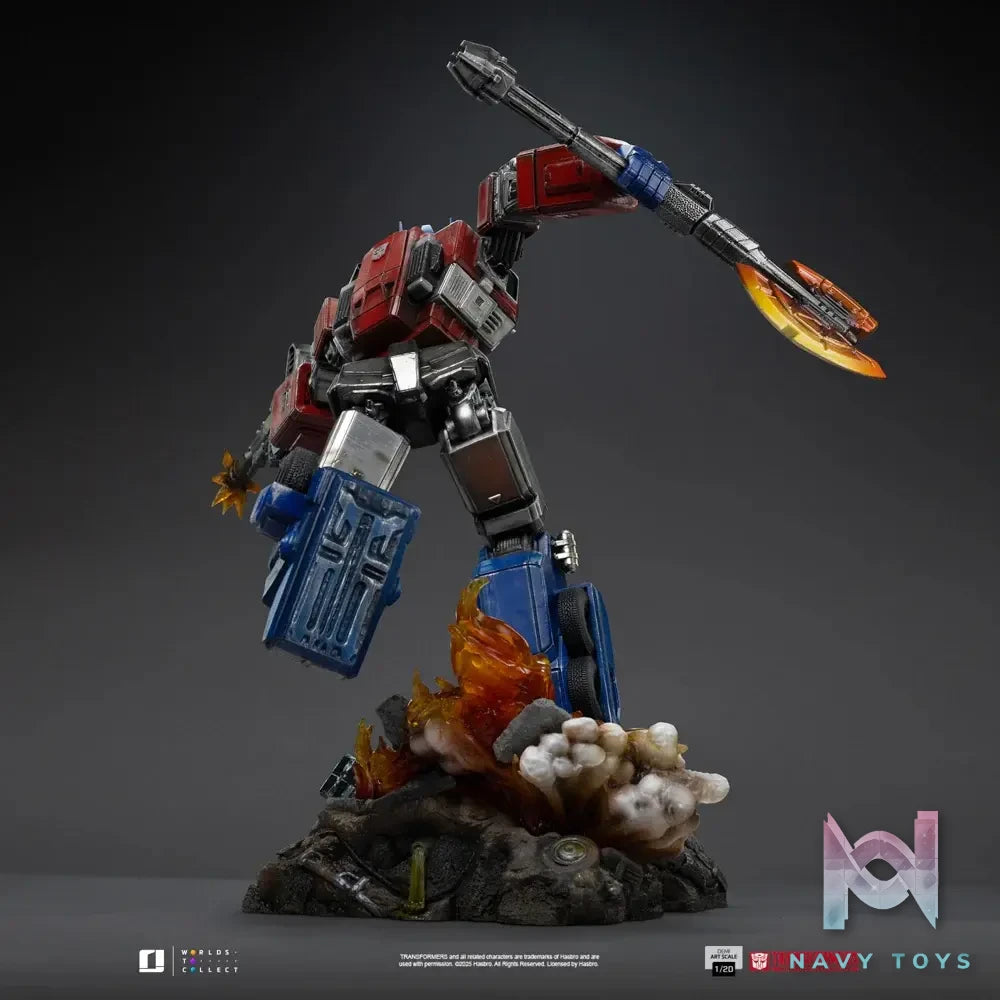 Iron Studio – Statue Optimus Prime – Transformers – Demi Scale 1/20 HASBR126525-20 (Licensed)
