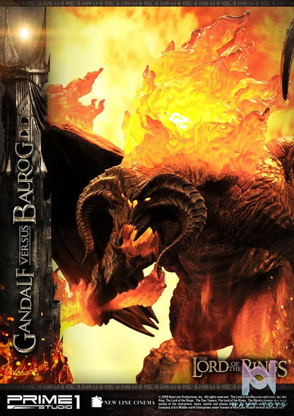 Prime 1 Studio – Premium Masterline The Lord of the Rings (Film) Gandalf Versus Balrog PMLOTR-02 PMLOTR-02EX (Licensed)