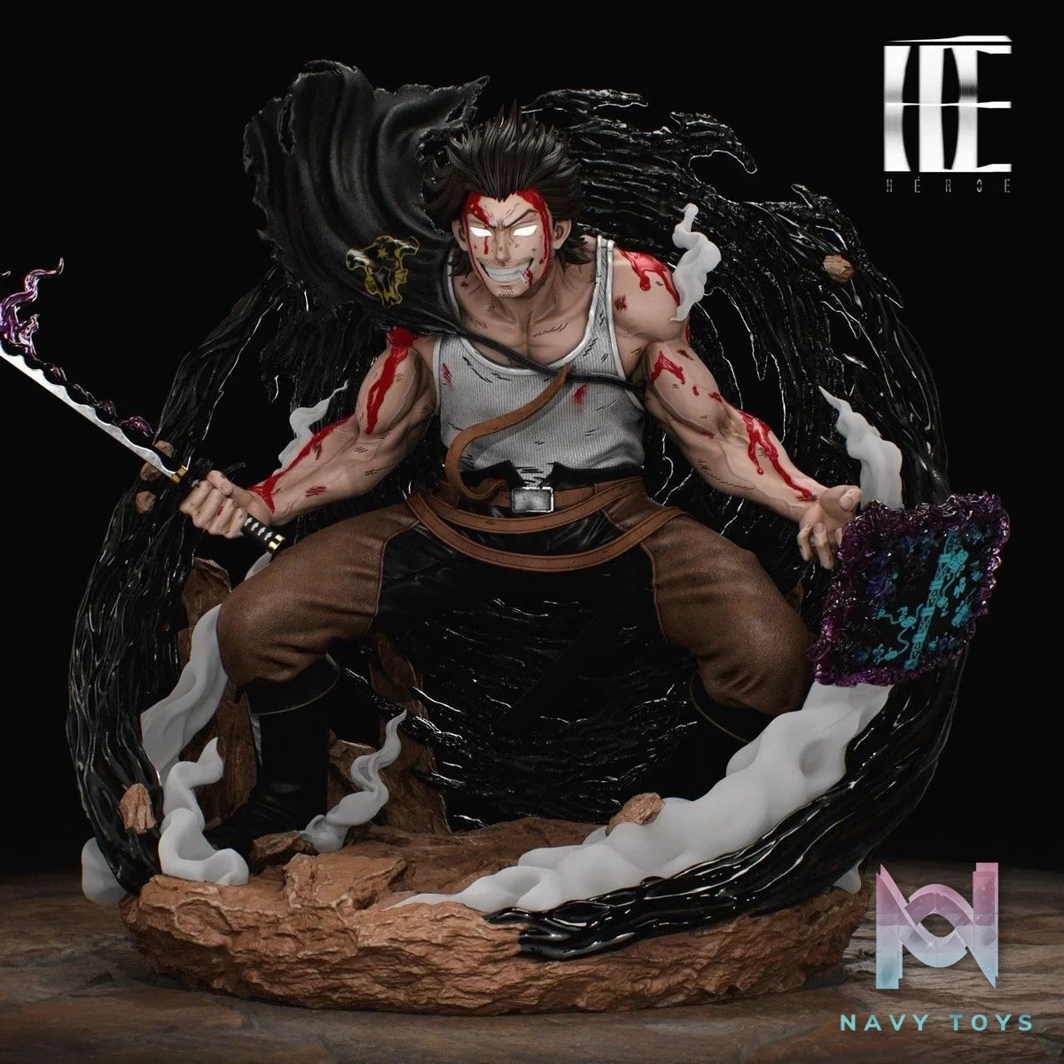 Yami - Black Clover - Heroe Collectible resin statue Heroe Collectibles anime figure