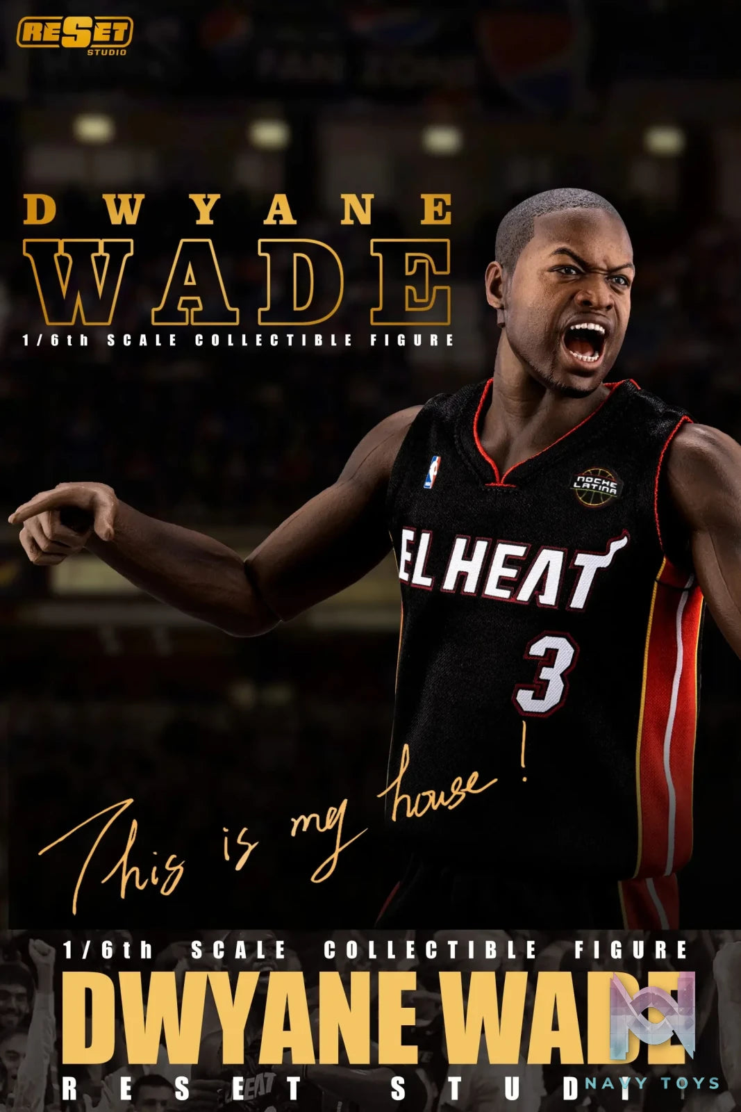 ReSet Studio – NBA Moments Series Miami Heat Dwyane Wade
