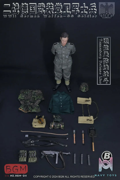 BGM Studio – 1/6 WWII German Waffen-SS Soldier Tannenberg Defense Line 1944 Accessory (Licensed)