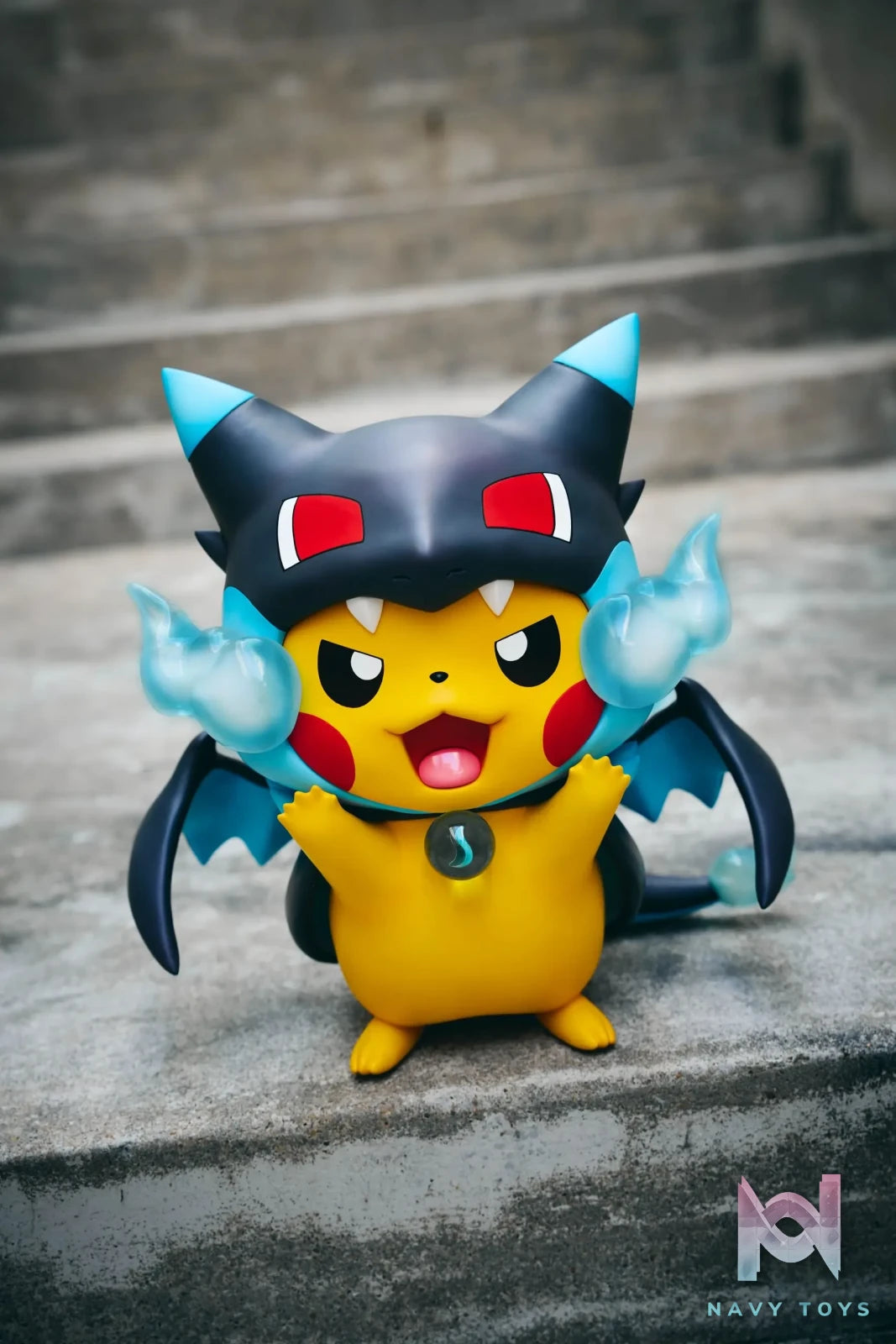Infinite Studio – Pokémon Pikachu cos Mega X Charizard