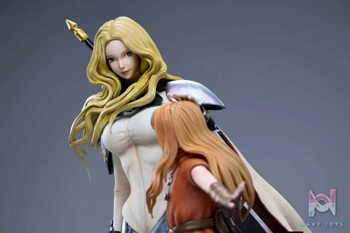Teresa & Clare resin statue AT Studio & BIHS Studio anime figure