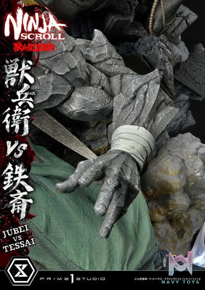 Prime 1 Studio – Ultimate Premium Masterline Ninja Scroll Jube versus Tessai UPMNS-01 UPMNS-01DX UPMNS-01DXS (Licensed)