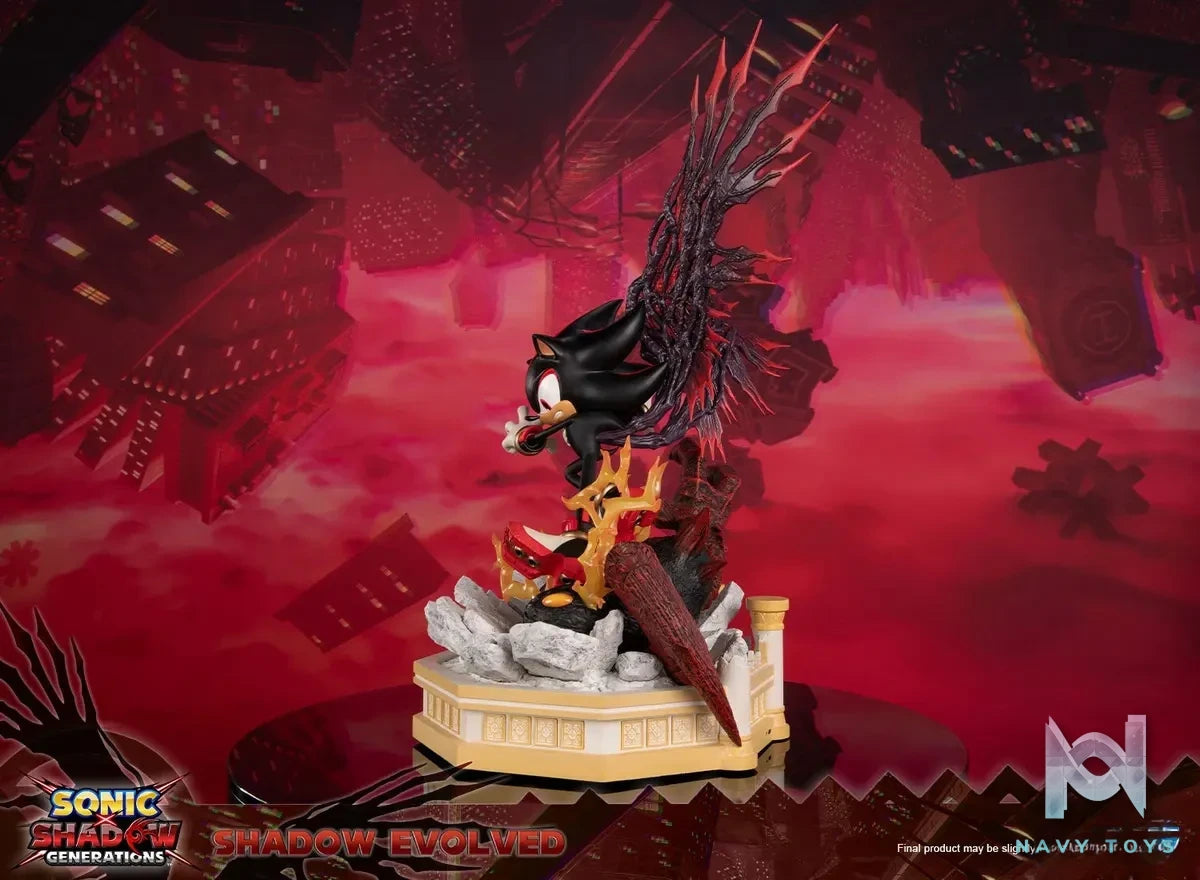 First 4 Figures Studio – Resin Collectible Sonic & Shadow Generations Shadow Evolved (Licensed)
