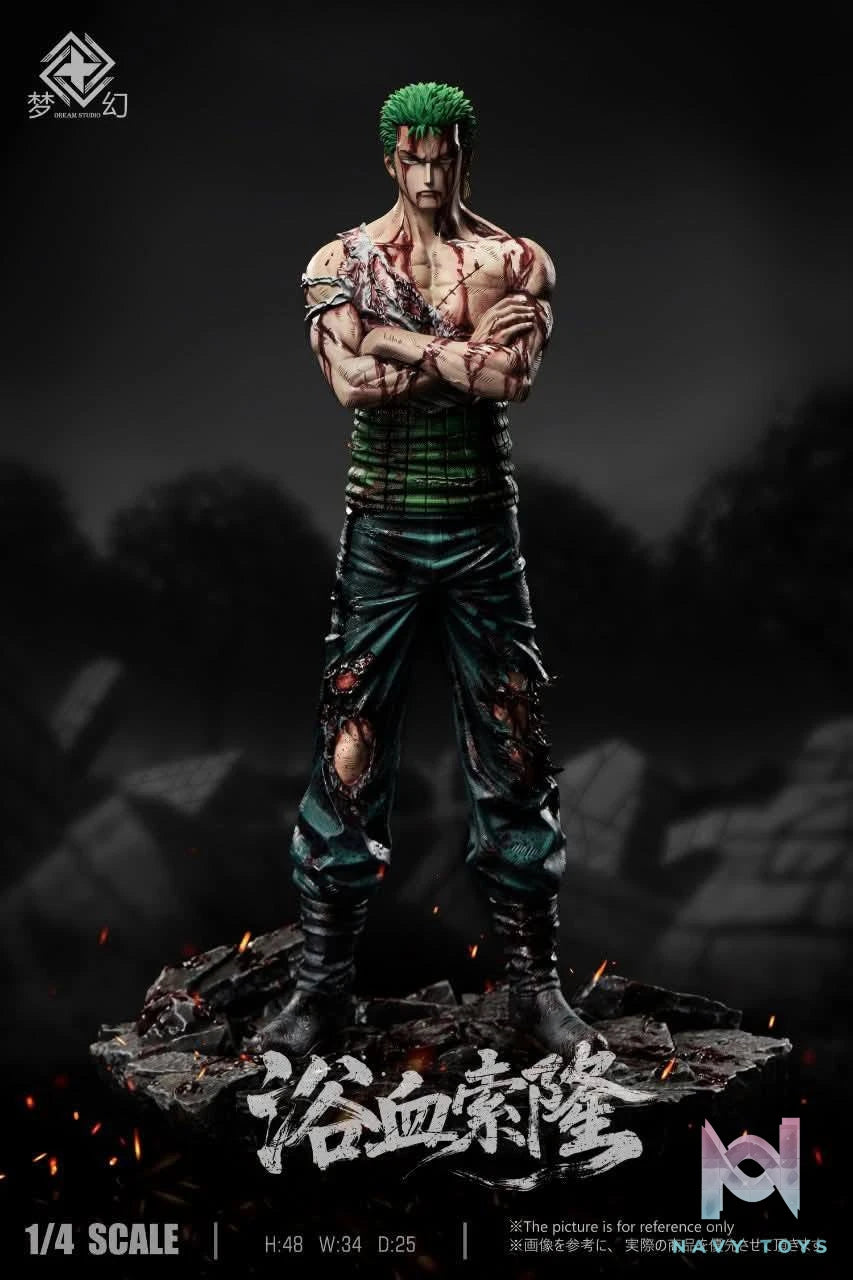 Zoro Blood resin statue dream studio anime figure