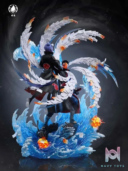 Tobi vs Konan - Naruto - RanDian Studio resin statue randian studio anime figure