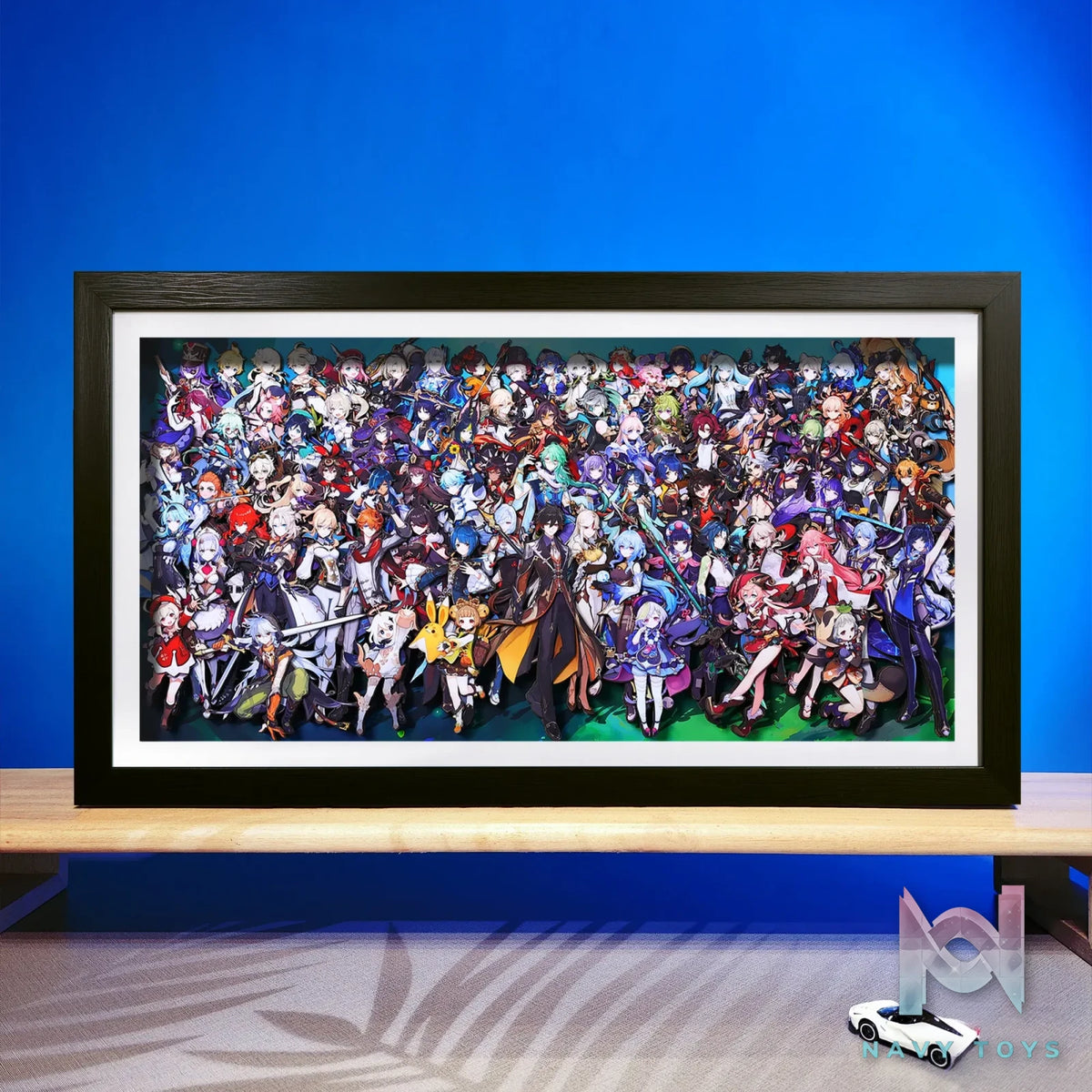 Yu Zhi Jiang Studio – Genshin Impact Multiple Characters 3D Decorative Painting Genshin Impact
