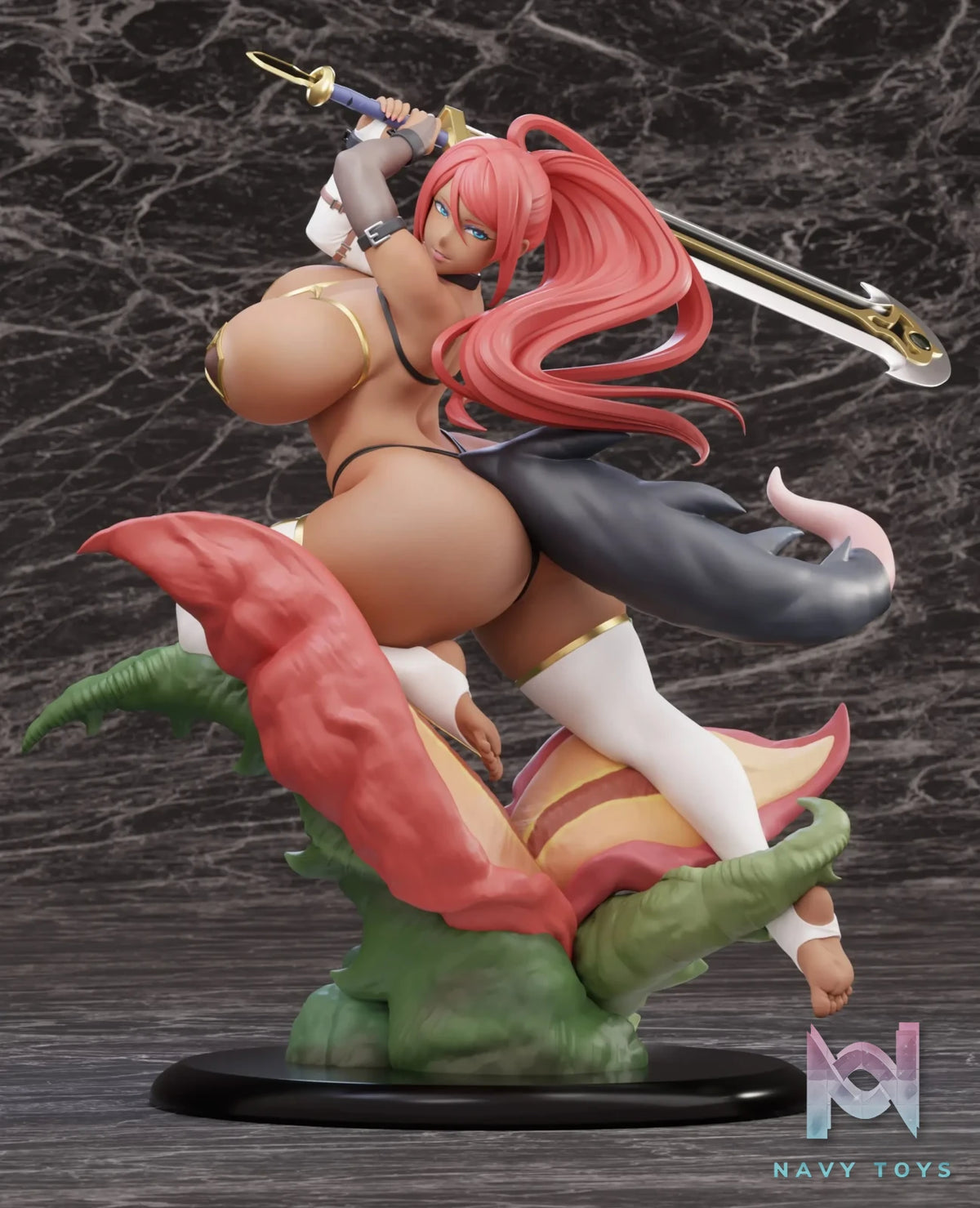 SODA Studio – Original Silver Rank Adventurer Fire Dragon Rinea (Licensed)