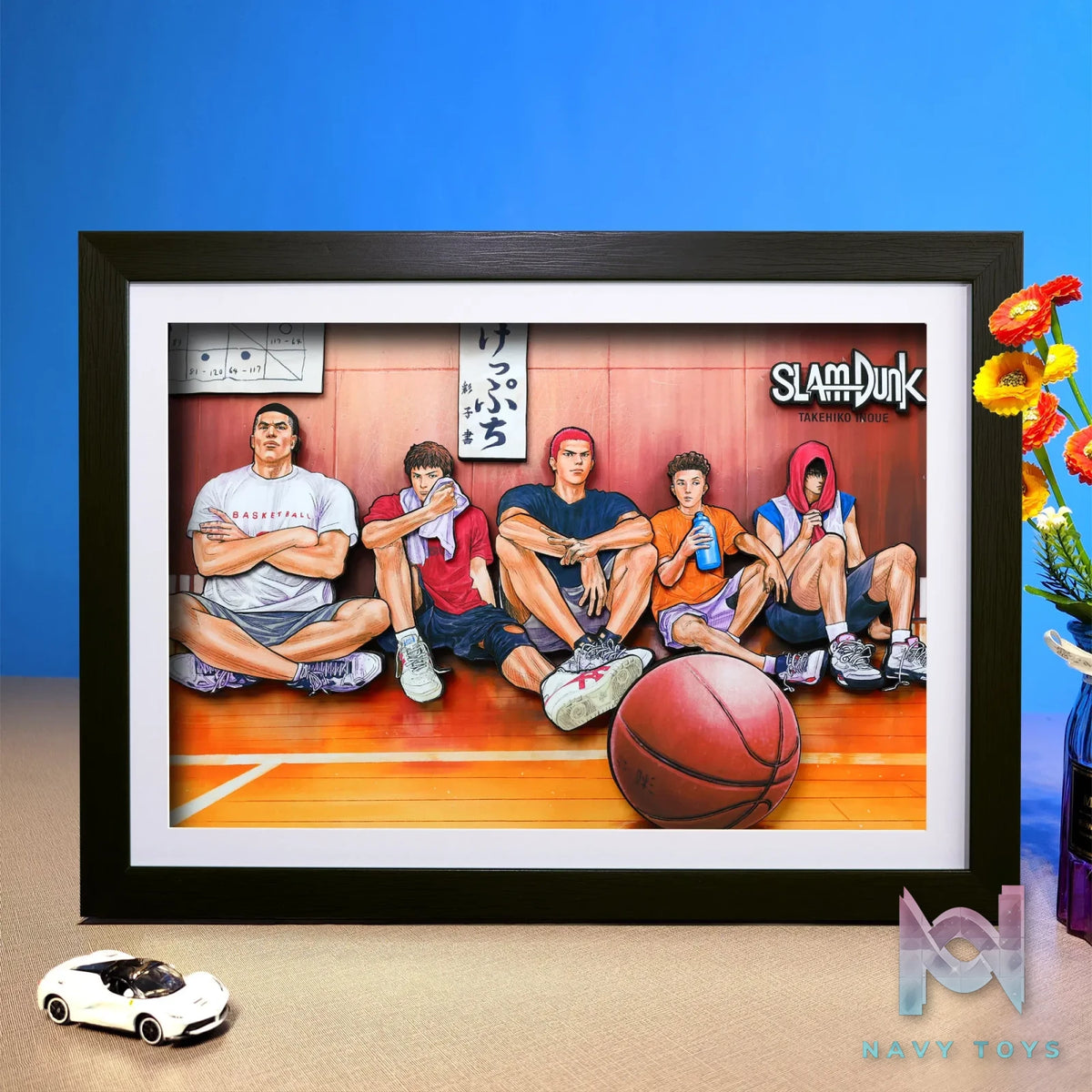 Yu Zhi Jiang Studio – Slam Dunk Multiple Characters Series #6 3D Decorative Painting Slam Dunk