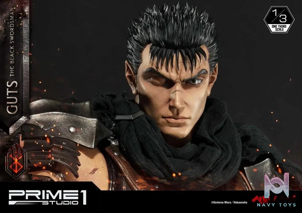 Museum Masterline Berserk Guts The Black Swordsman MMBR-01 MMBR-01DX (Licensed) - Prime 1 Studio resin statue Navy Toys anime figure